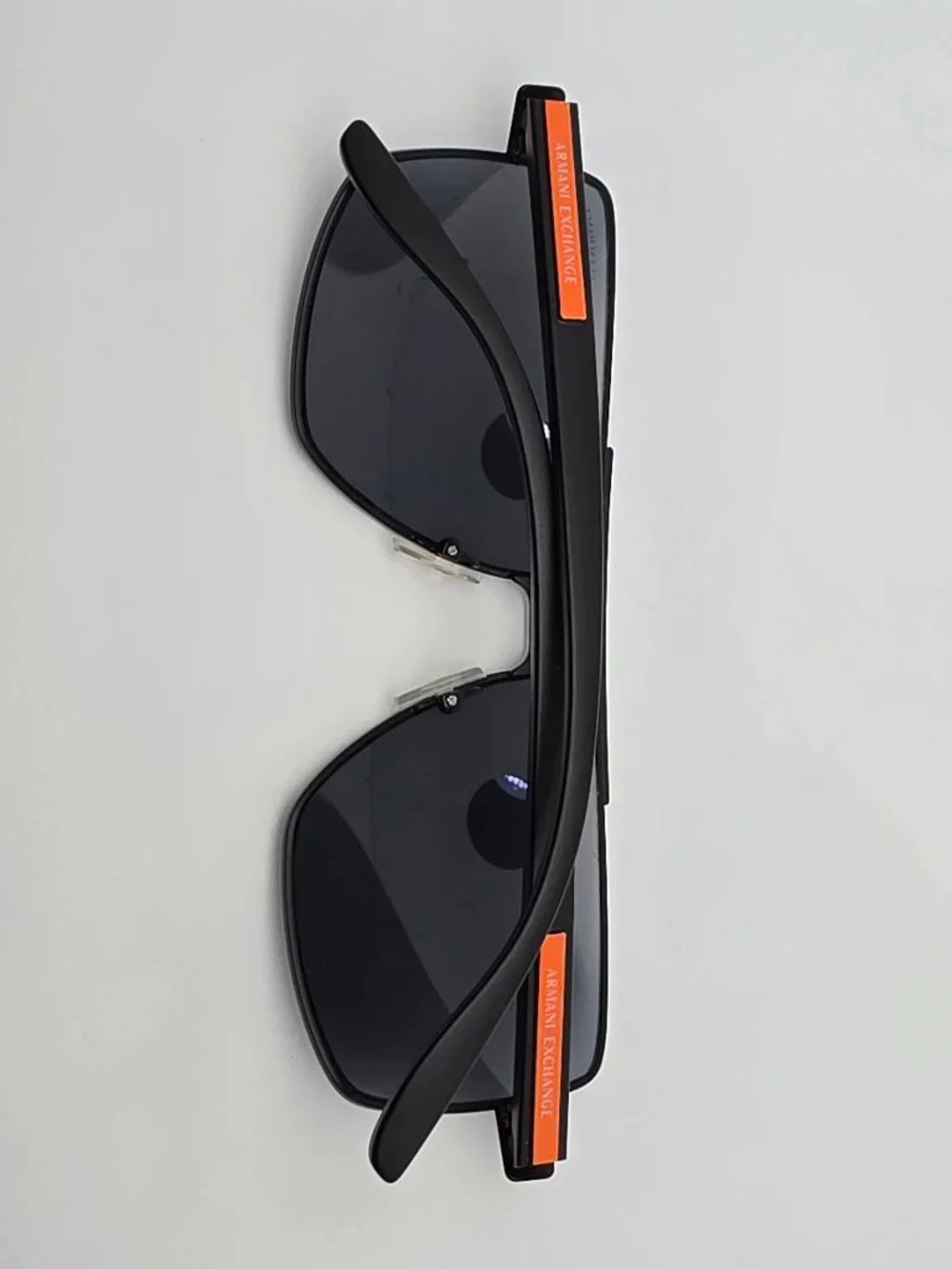 Armani Exchange AX2037S Matte Black Frame Polarized Grey Lens Sunglasses w/ Case